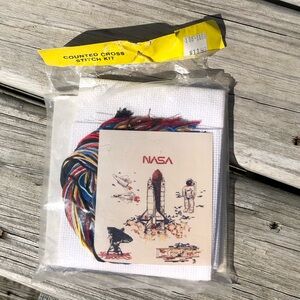 Vintage NASA Cross Stitch Kit
